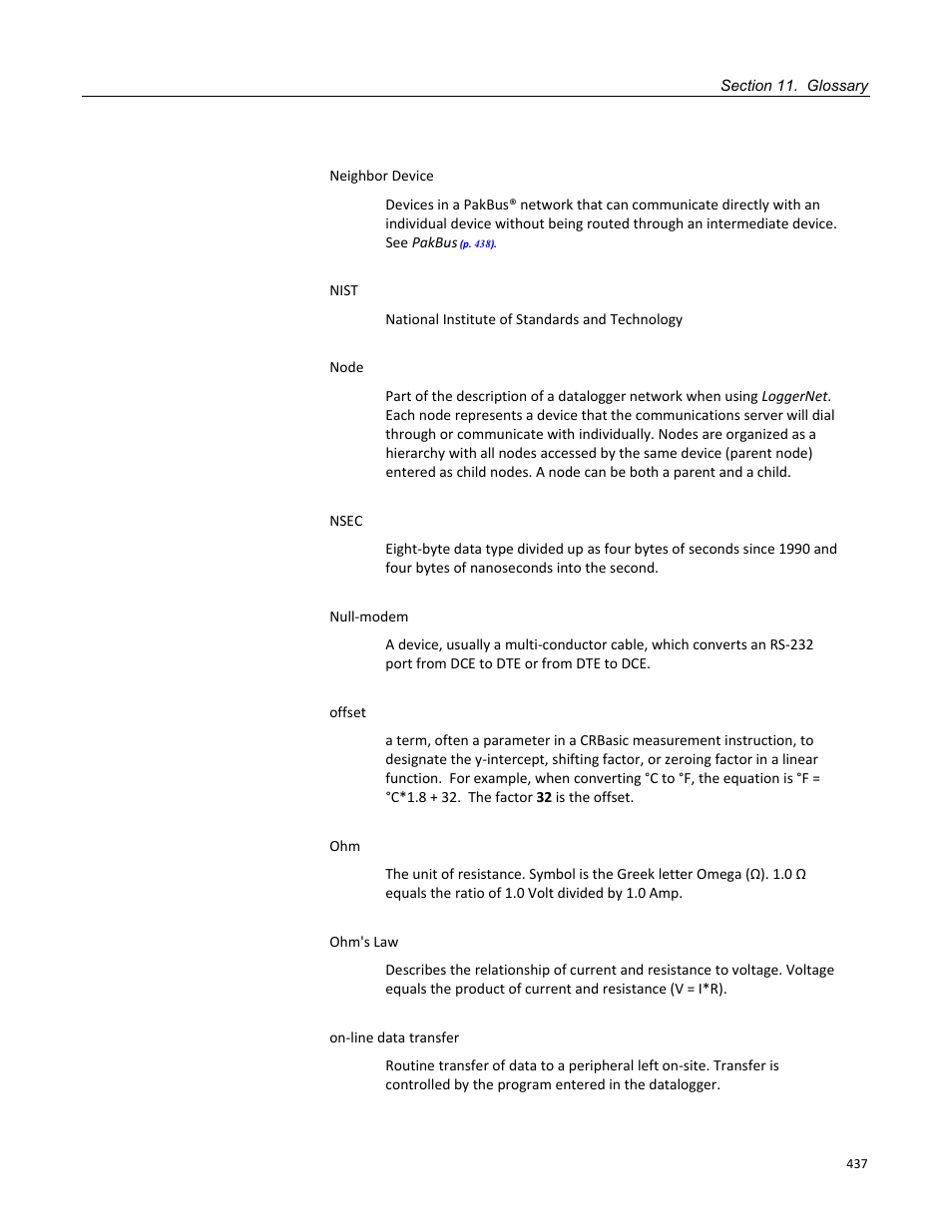 Figure 129: devconfig terminal emulator tab | Campbell Scientific CR800 and CR850 Measurement and Control Systems User Manual | Page 437 / 566