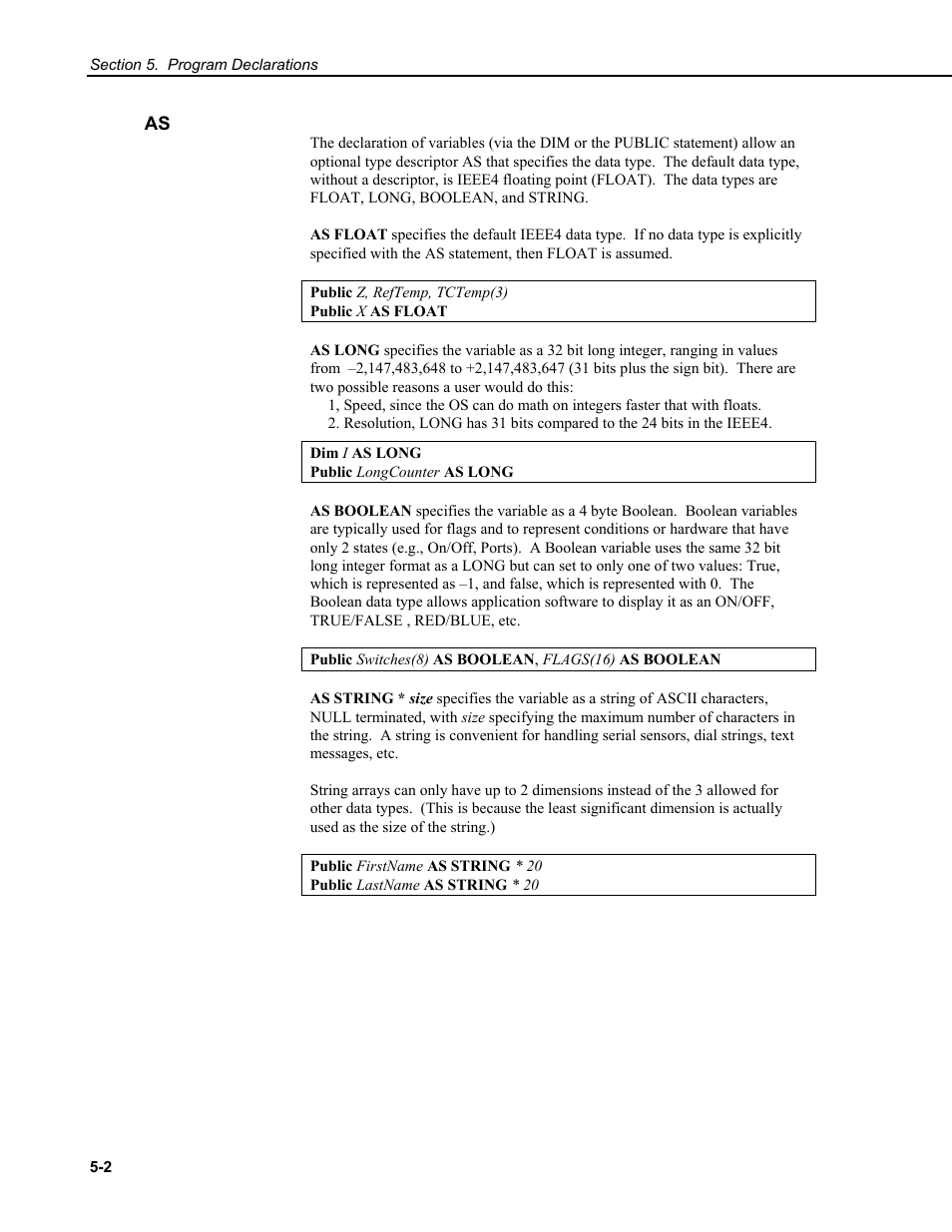 Campbell Scientific CR9000X Measurement and Control System User Manual | Page 172 / 442