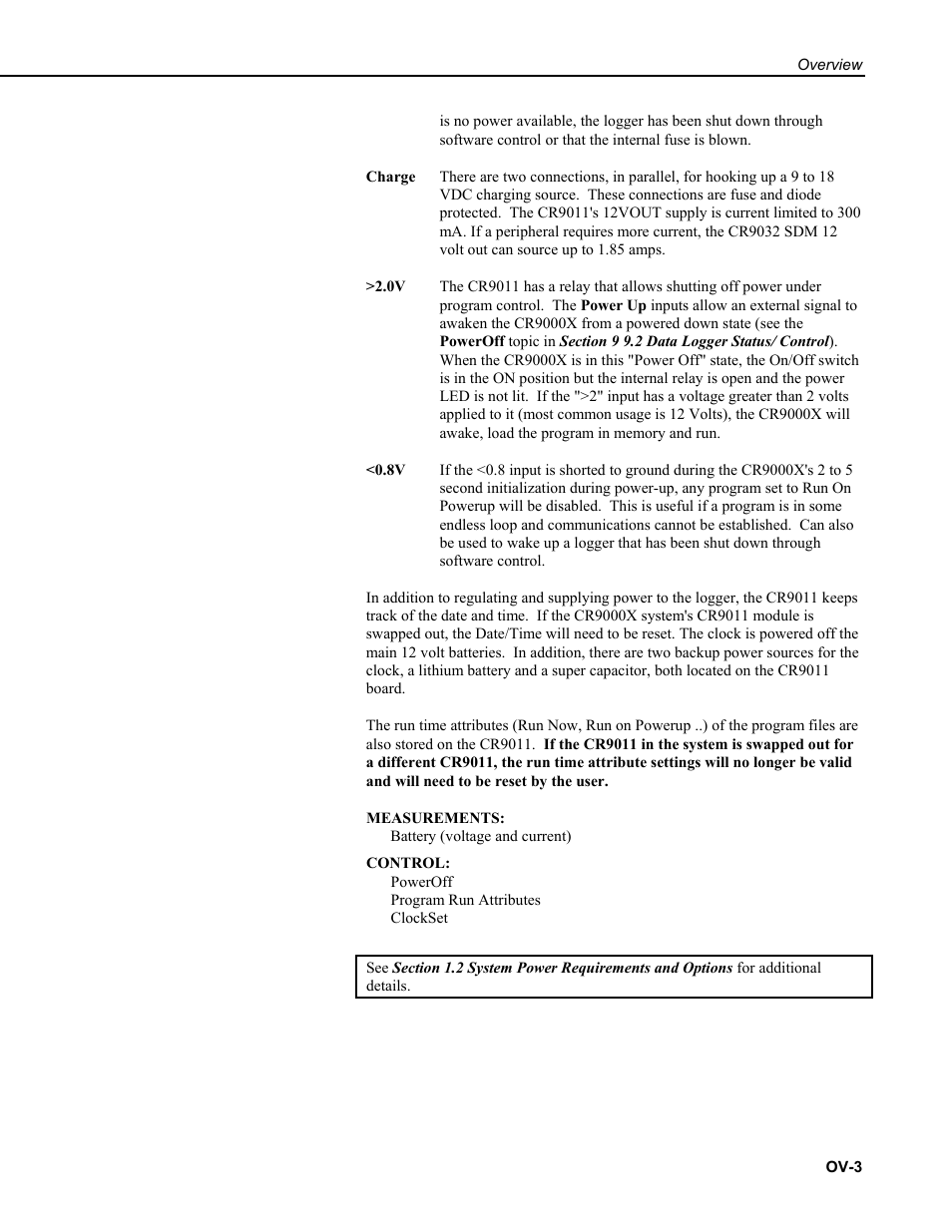Campbell Scientific CR9000X Measurement and Control System User Manual | Page 35 / 442