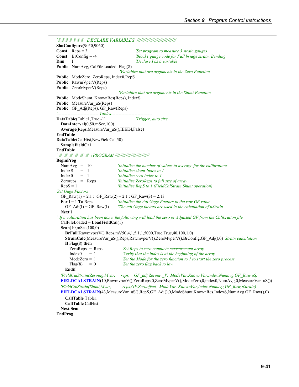 Campbell Scientific CR9000X Measurement and Control System User Manual | Page 371 / 442