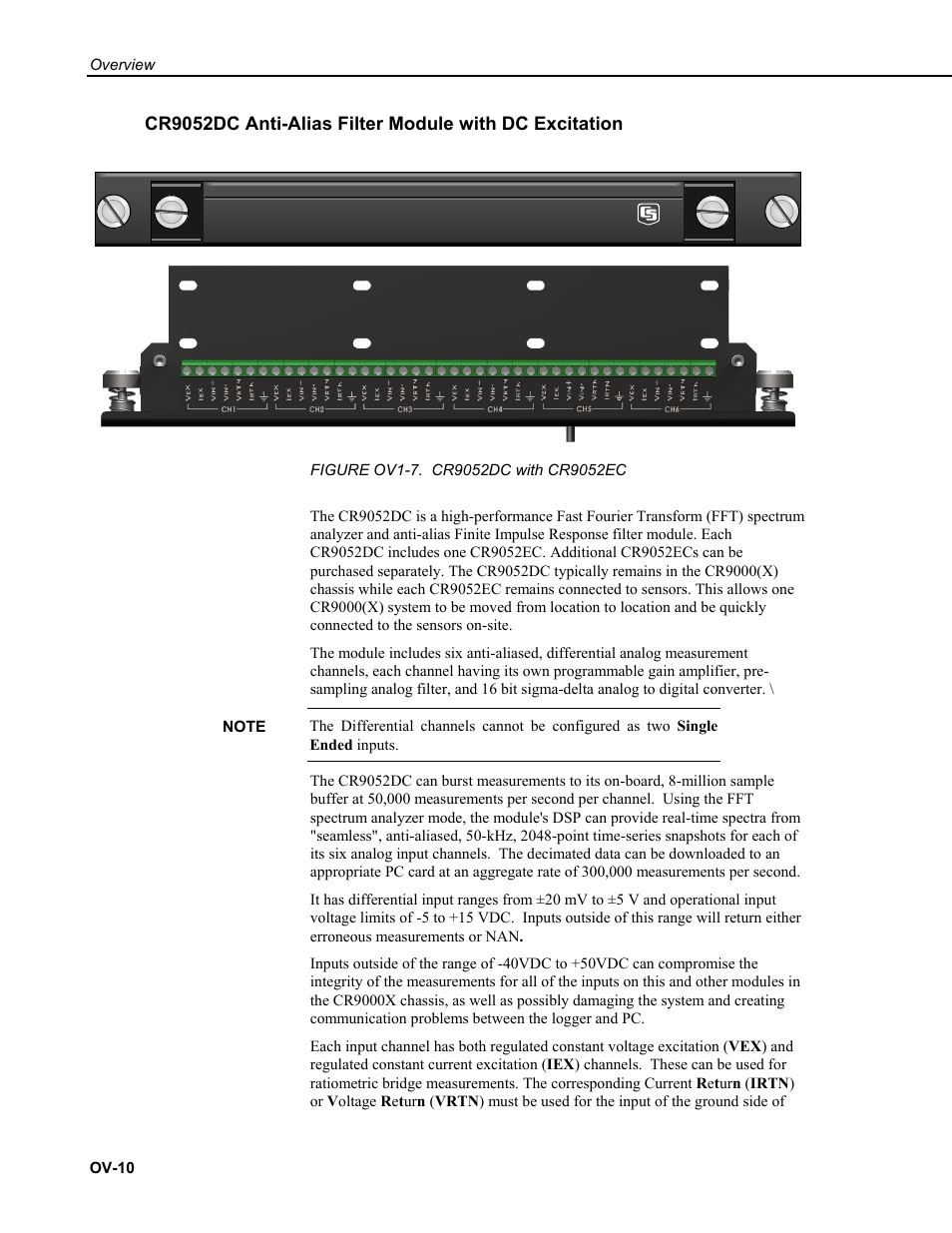 Campbell Scientific CR9000X Measurement and Control System User Manual | Page 42 / 442