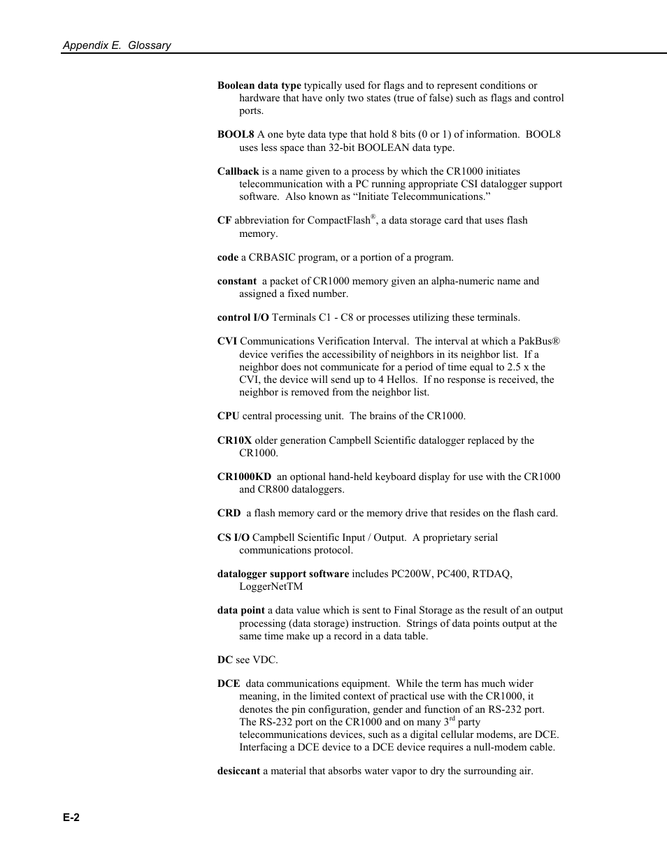 Campbell Scientific CR9000X Measurement and Control System User Manual | Page 422 / 442