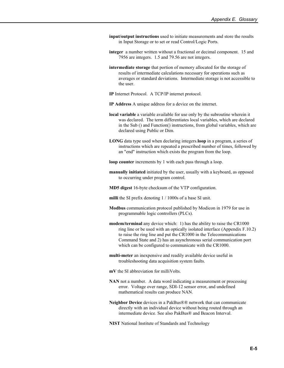 Campbell Scientific CR9000X Measurement and Control System User Manual | Page 425 / 442