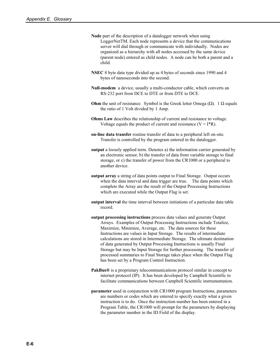 Campbell Scientific CR9000X Measurement and Control System User Manual | Page 426 / 442