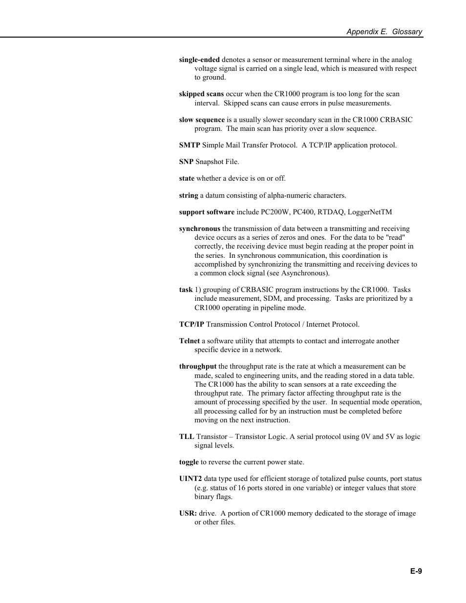 Campbell Scientific CR9000X Measurement and Control System User Manual | Page 429 / 442