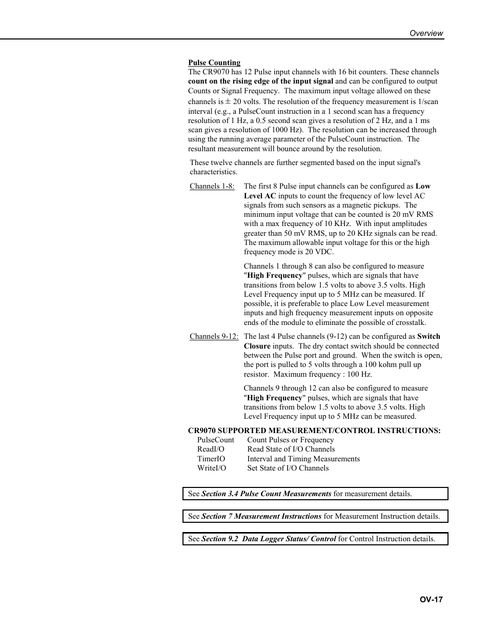 Campbell Scientific CR9000X Measurement and Control System User Manual | Page 49 / 442