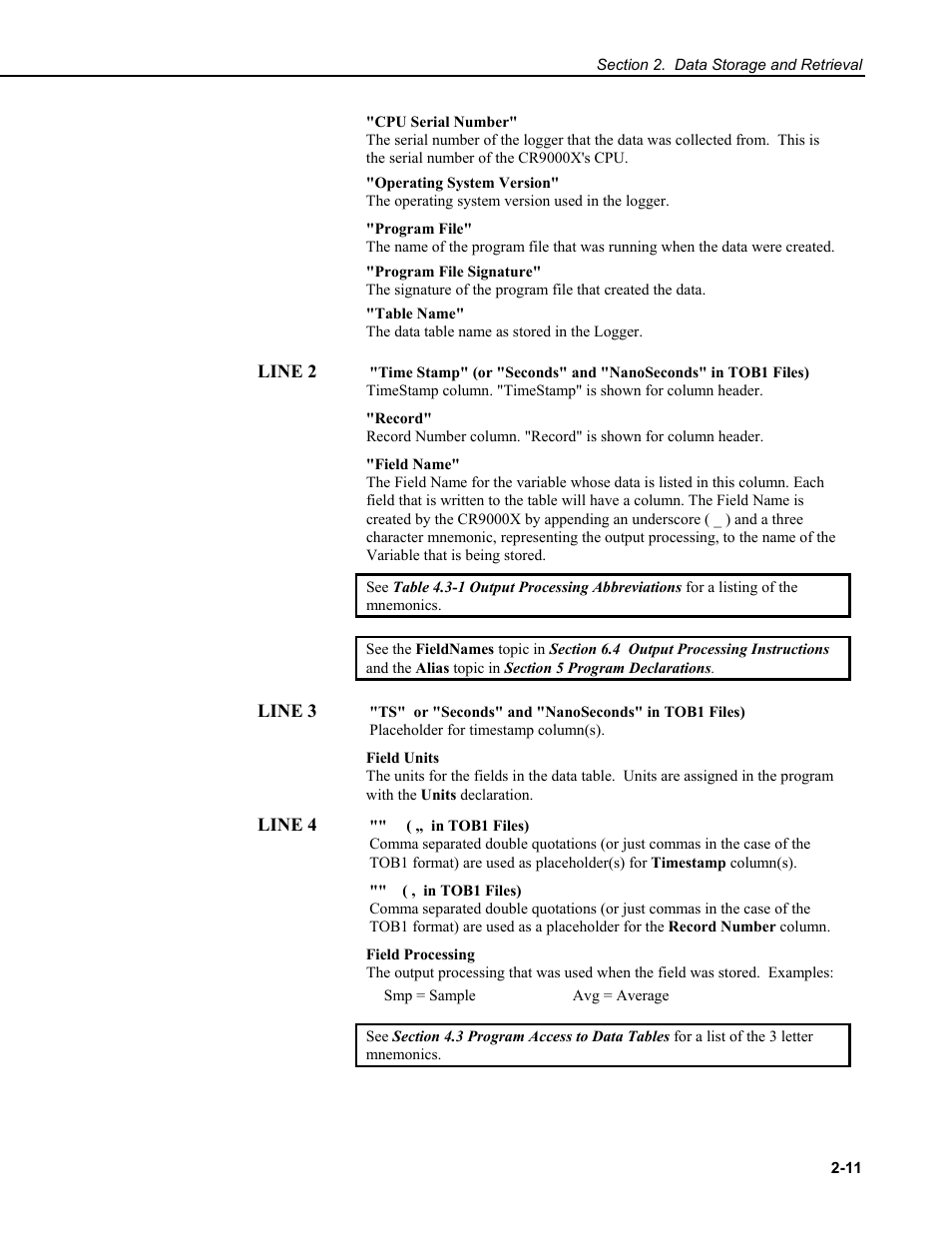 Campbell Scientific CR9000X Measurement and Control System User Manual | Page 83 / 442