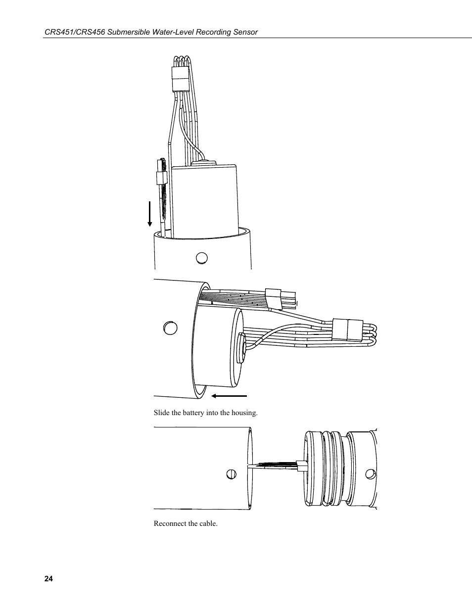 Campbell Scientific CRS451/CRS456 Submersible Water-Level Recording Sensor User Manual | Page 30 / 38
