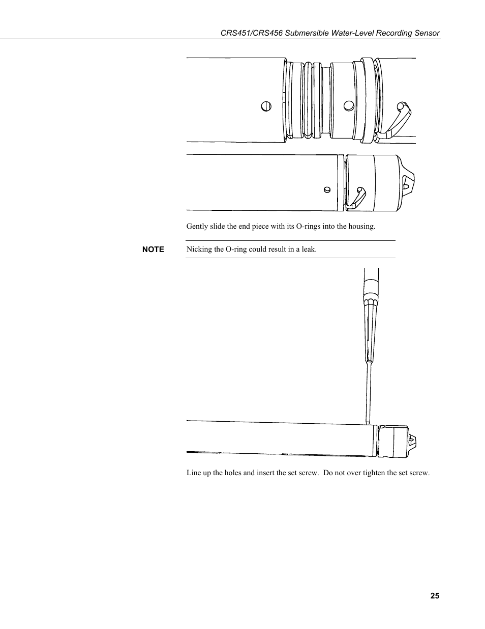 Campbell Scientific CRS451/CRS456 Submersible Water-Level Recording Sensor User Manual | Page 31 / 38