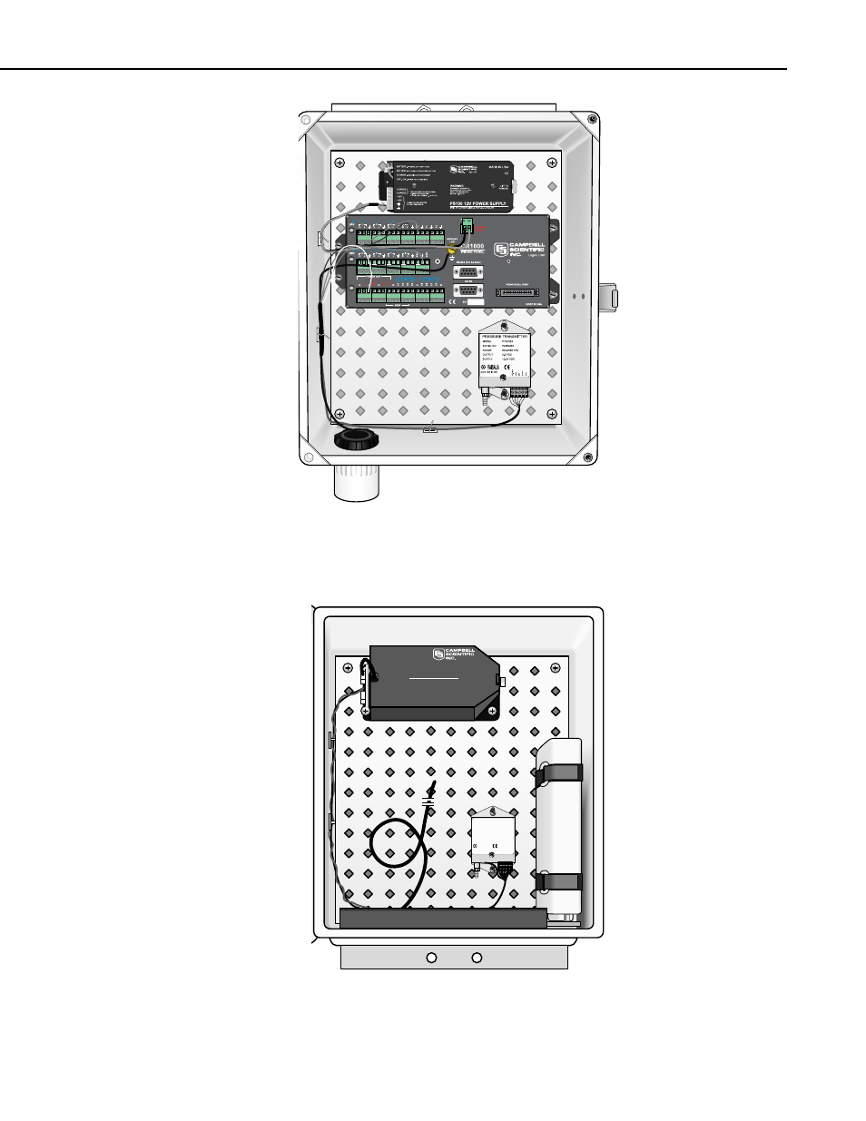 Ext. trig agnd gnd supply vout, Made in finland | Campbell Scientific CS105/CS105MD Barometric Pressure Sensor User Manual | Page 7 / 20