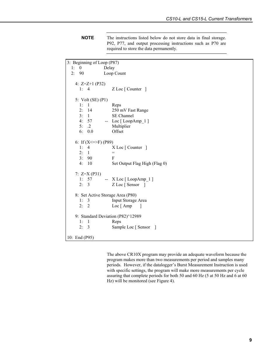 Campbell Scientific CS10-L and CS15-L Current Transformers User Manual | Page 15 / 30