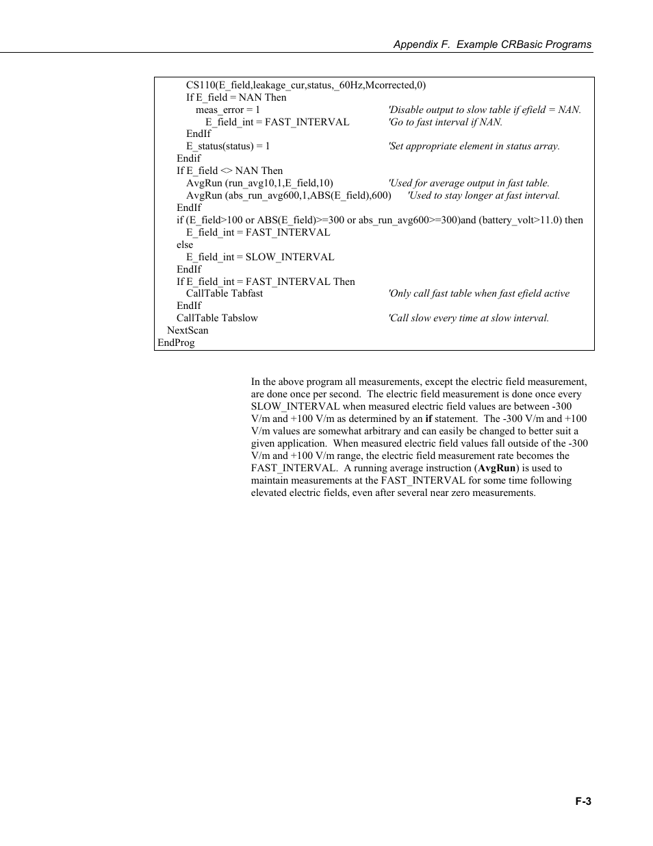 Campbell Scientific CS110 Electric Field Meter User Manual | Page 71 / 88