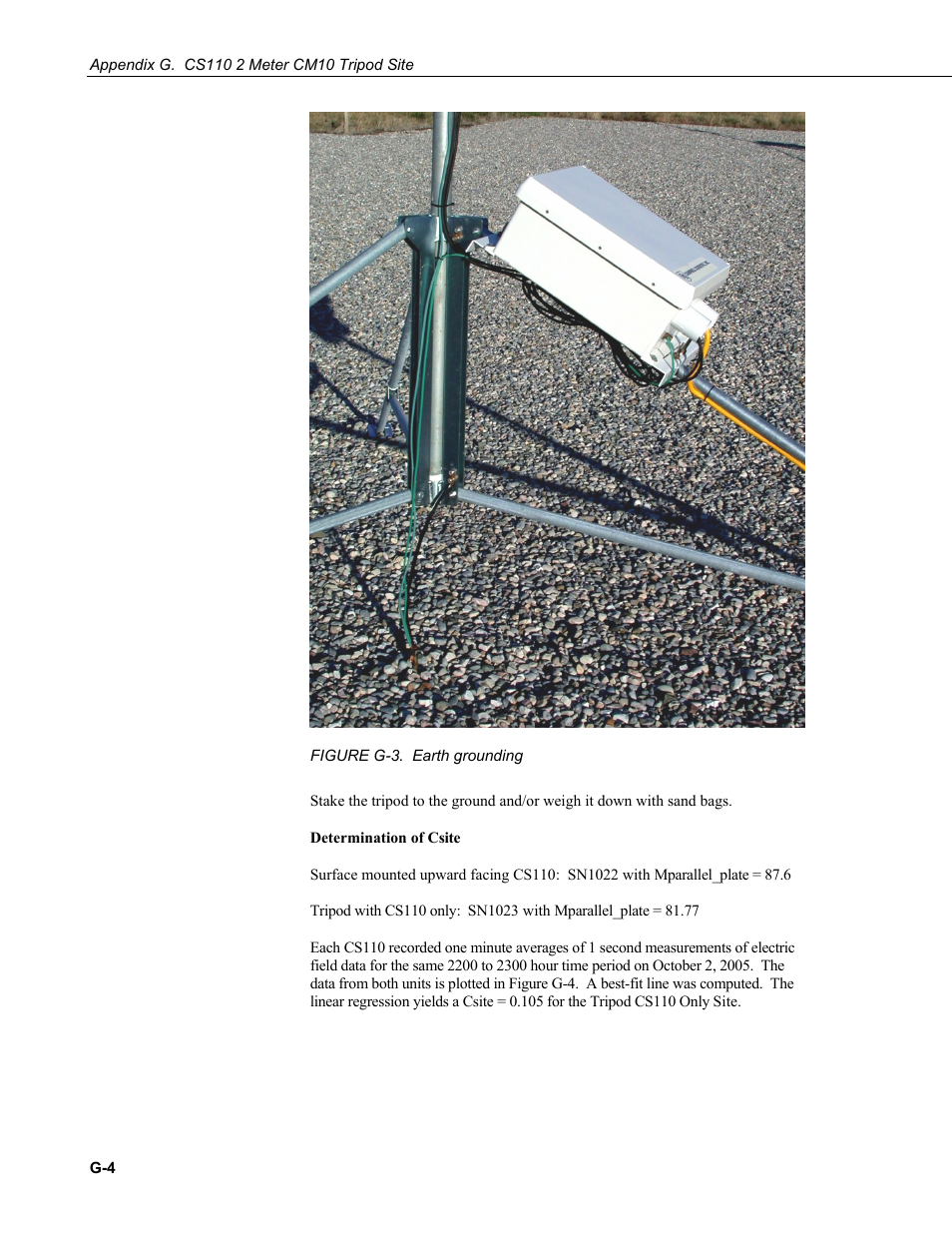 Campbell Scientific CS110 Electric Field Meter User Manual | Page 76 / 88