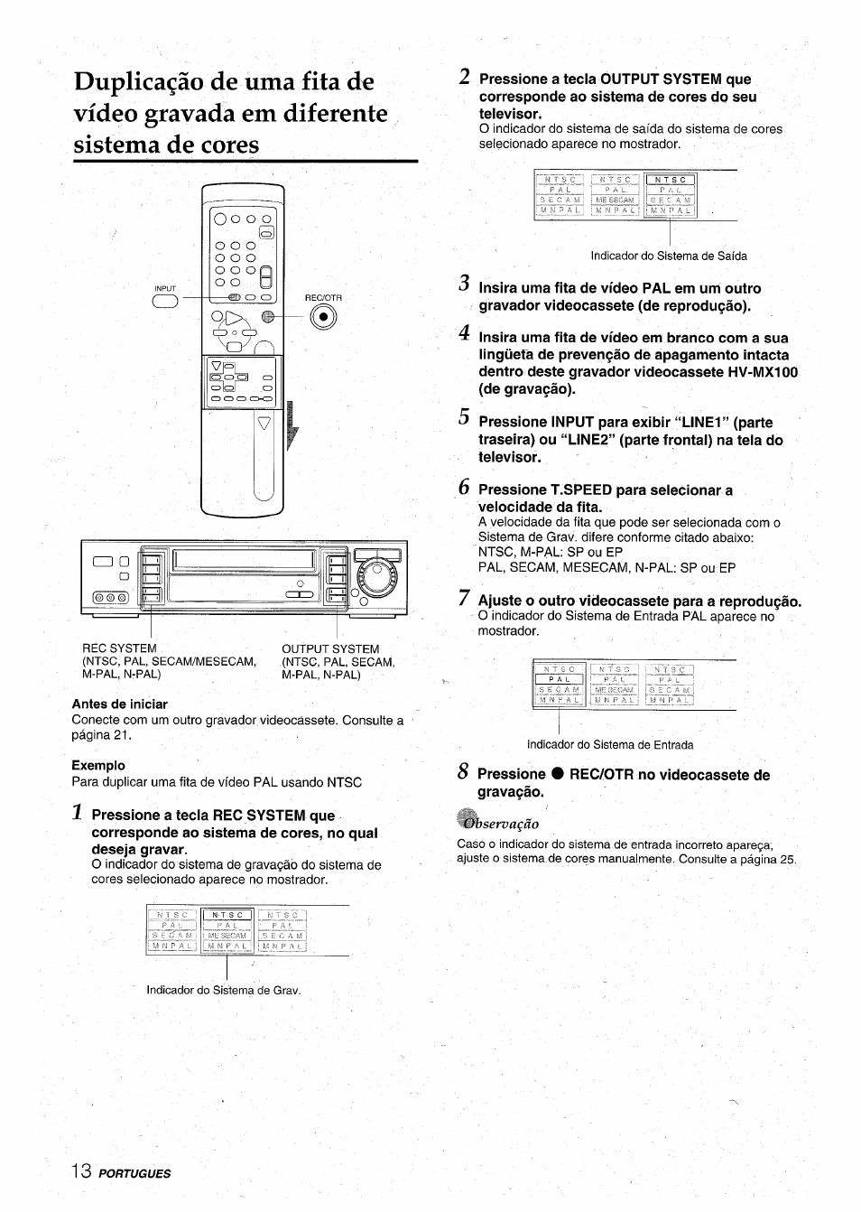 Aiwa HV-MX100U User Manual | Page 110 / 132