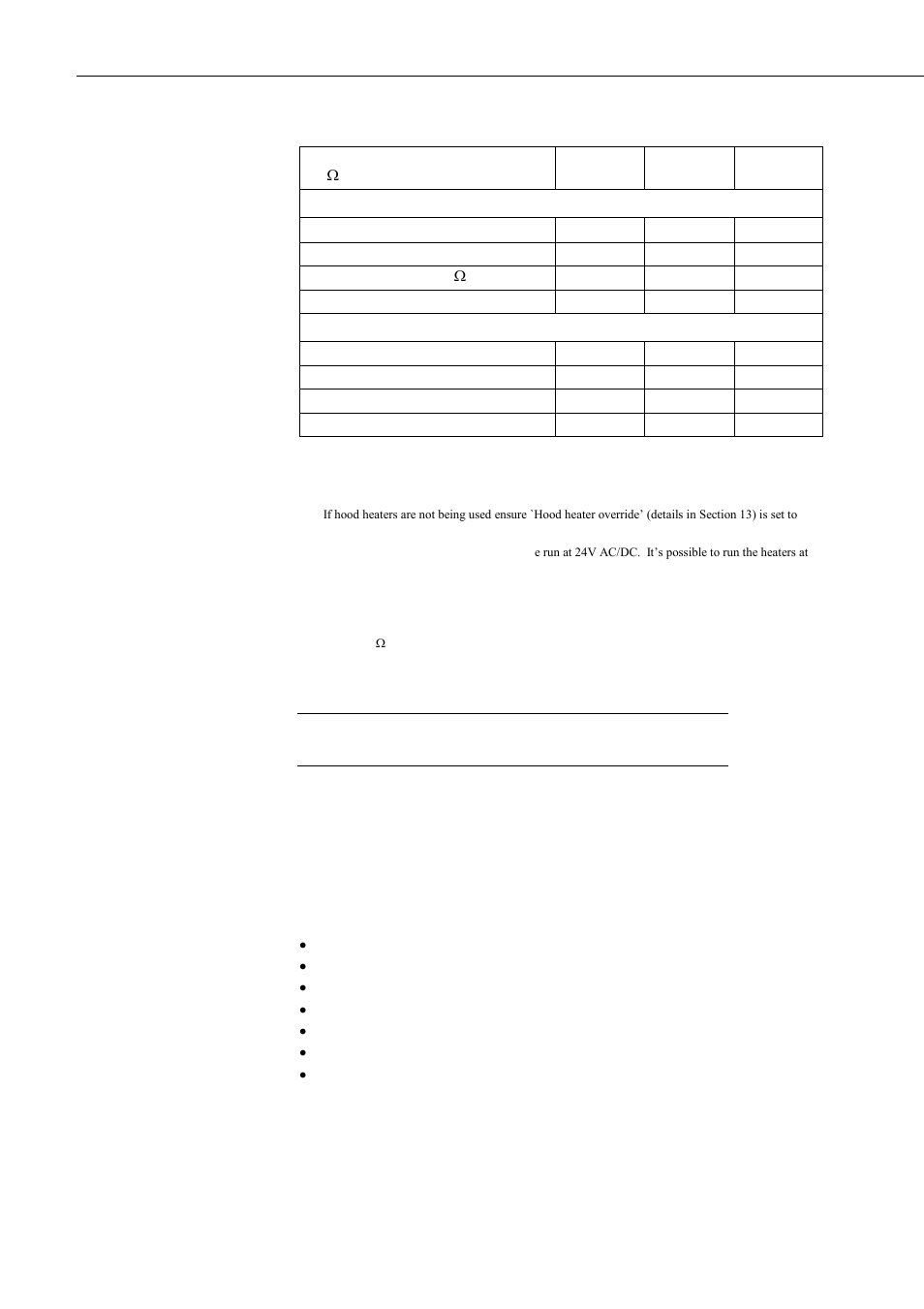Supported data rates for rs232 and rs485 | Campbell Scientific CS125 Present Weather Sensor User Manual | Page 12 / 66