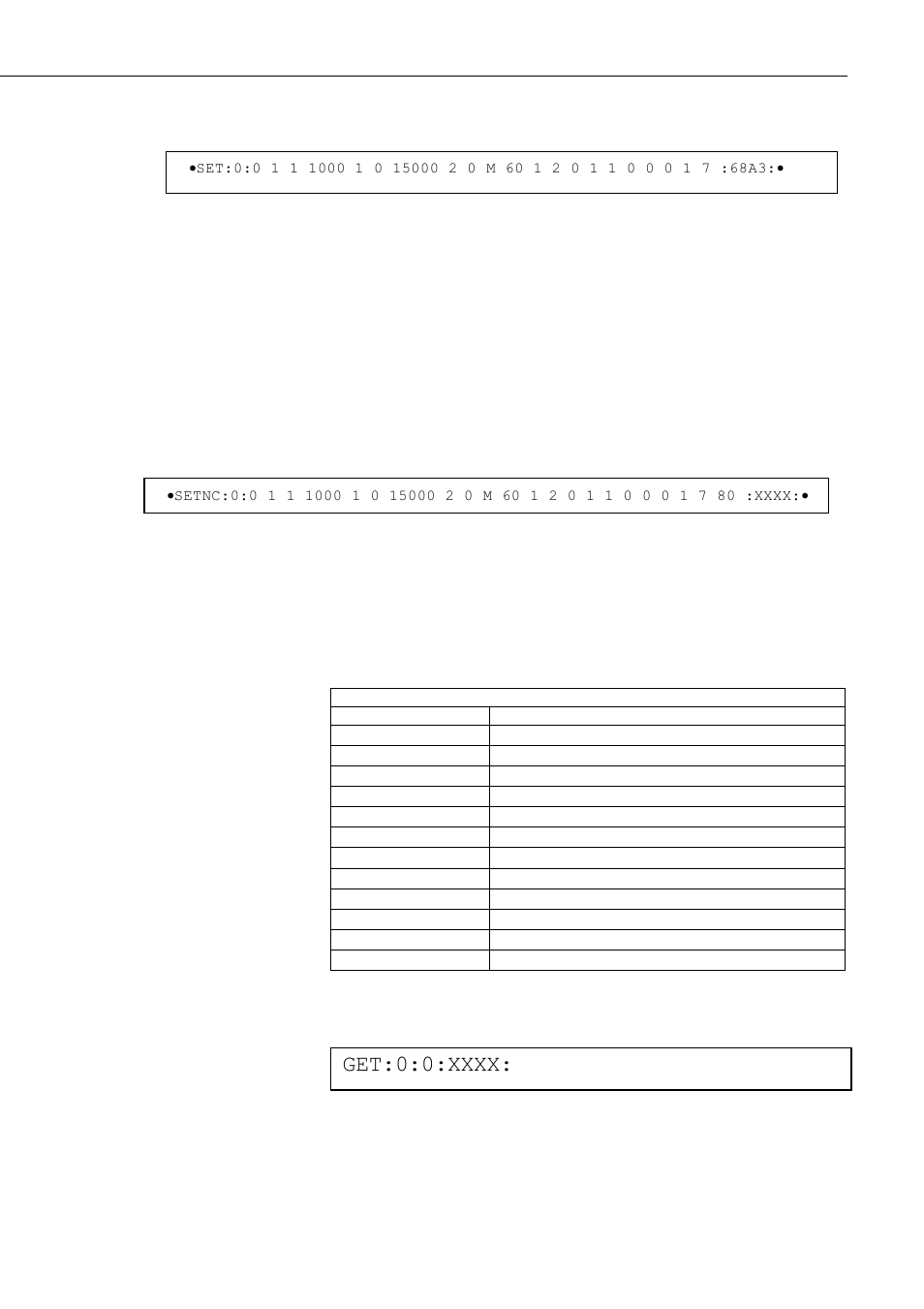 2 the setnc command, 3 the get command | Campbell Scientific CS125 Present Weather Sensor User Manual | Page 37 / 66