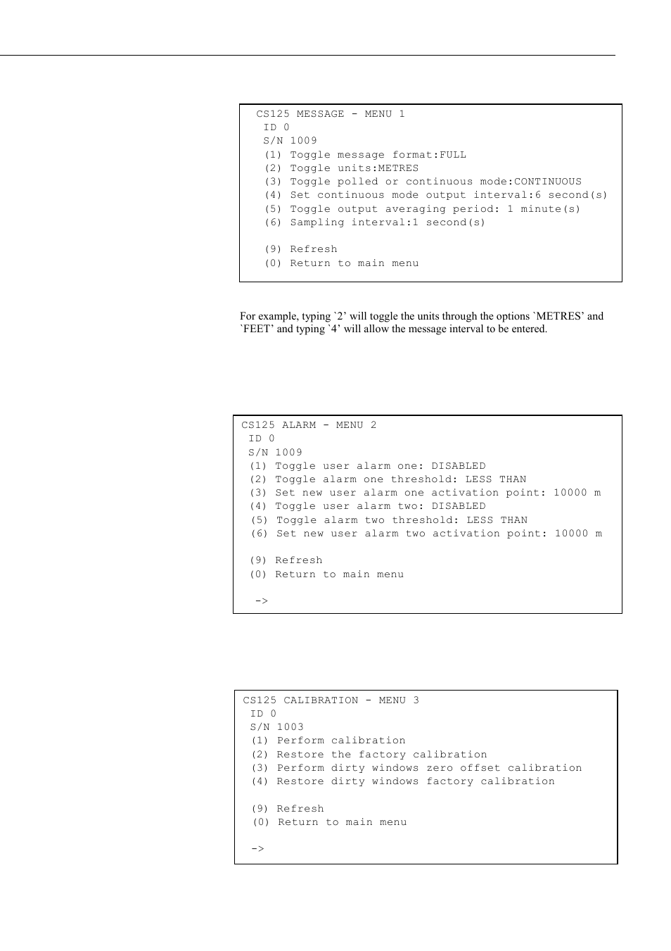 Campbell Scientific CS125 Present Weather Sensor User Manual | Page 41 / 66