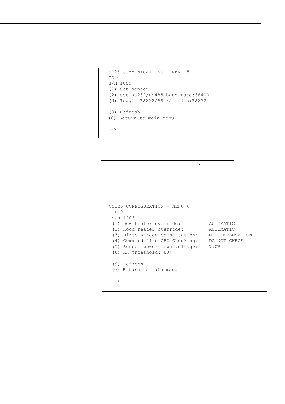 Campbell Scientific CS125 Present Weather Sensor User Manual | Page 43 / 66