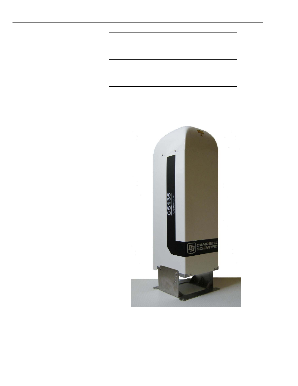 Product overview | Campbell Scientific CS135 Lidar Ceilometer User Manual | Page 11 / 70