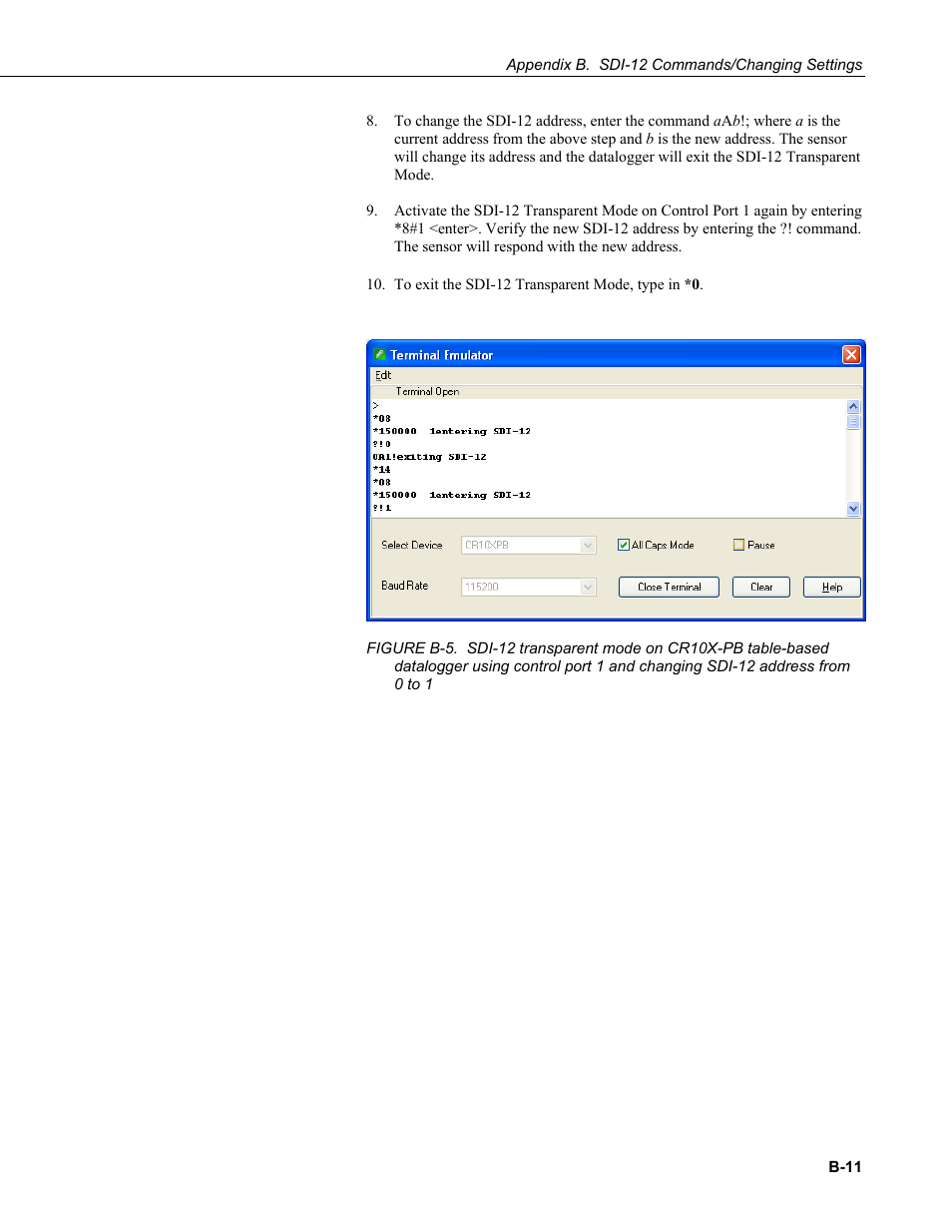 Campbell Scientific CS475, CS476, and CS477 Radar Water Level Sensor User Manual | Page 49 / 54