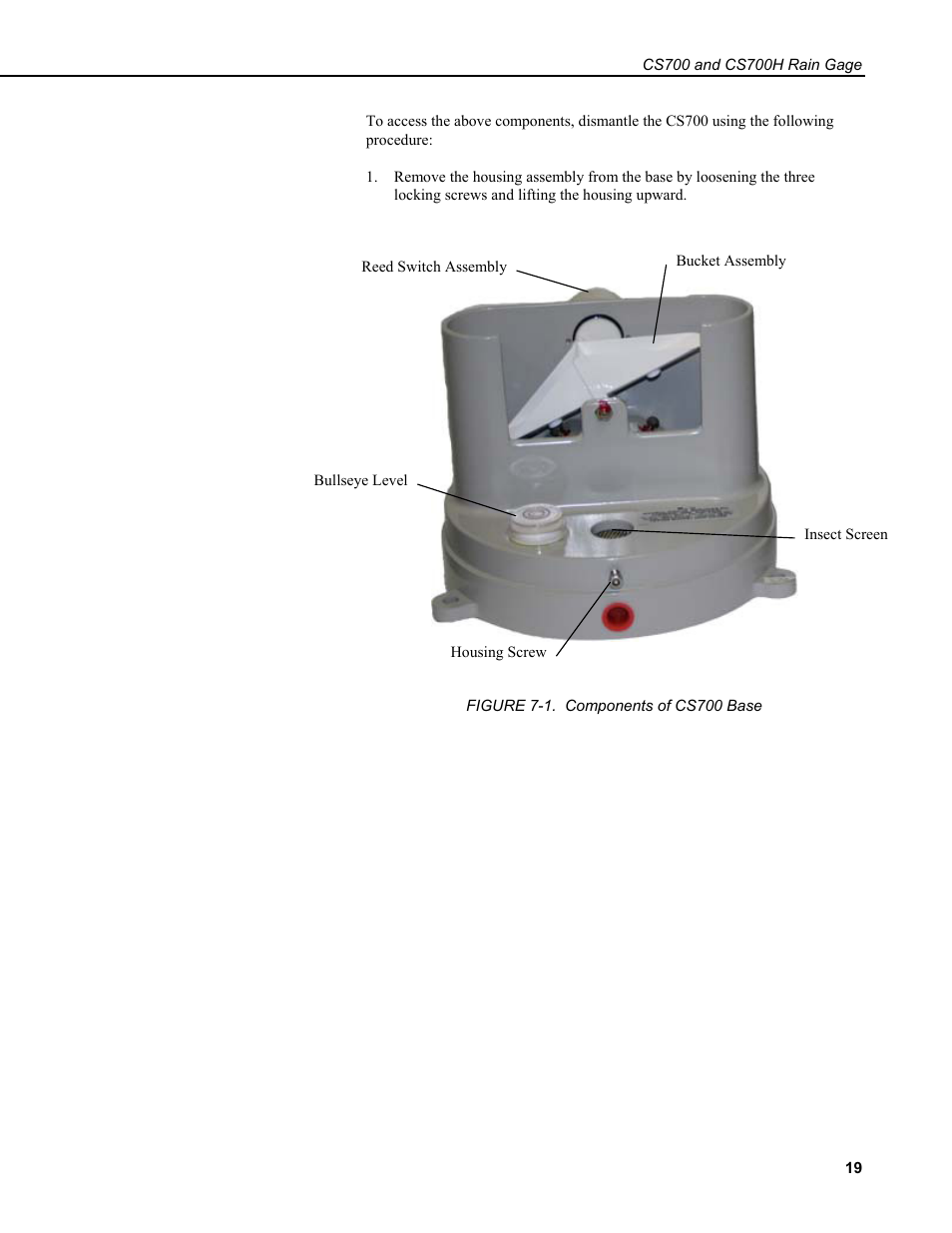 Campbell Scientific CS700 Tipping Bucket Rain Gage and CS700H Heated Rain Gage User Manual | Page 23 / 42