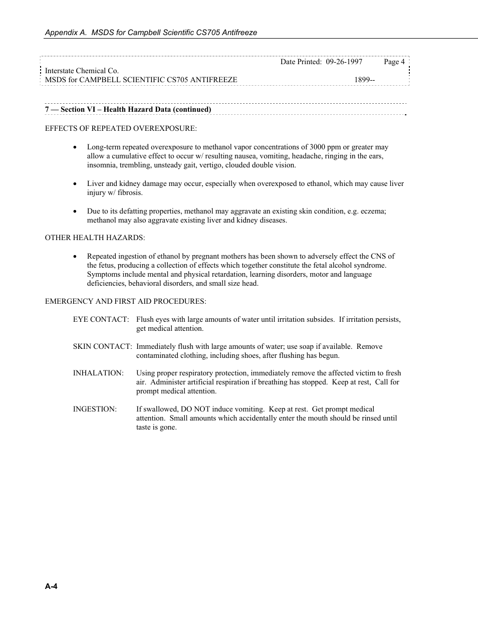 Campbell Scientific CS705 Tipping Bucket Snowfall Adapter User Manual | Page 22 / 28