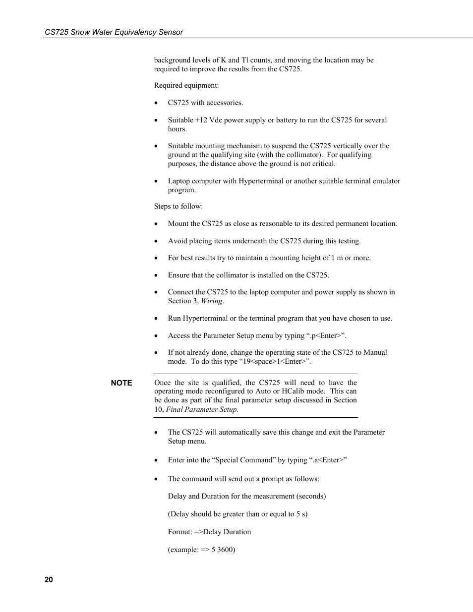 Campbell Scientific CS725 Snow Water Equivalency Sensor User Manual | Page 28 / 48