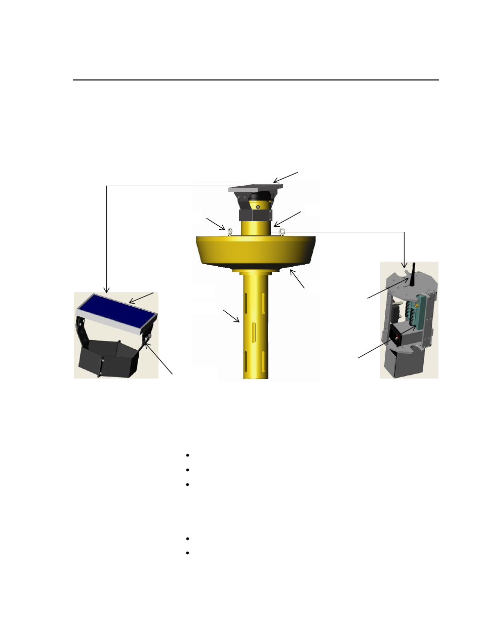 Section 2. csbuoy-ns description, 1 system components, 2 communication options | 3 power supply | Campbell Scientific CSBUOY-NS Buoy System User Manual | Page 11 / 22