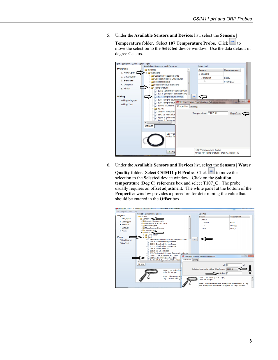 Campbell Scientific CSIM11 pH and ORP Sensors User Manual | Page 11 / 34