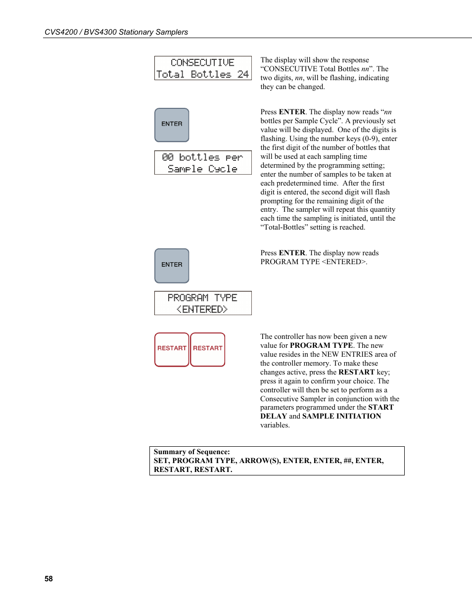Campbell Scientific CVS4200 / BVS4300 Stationary Samplers User Manual | Page 66 / 92