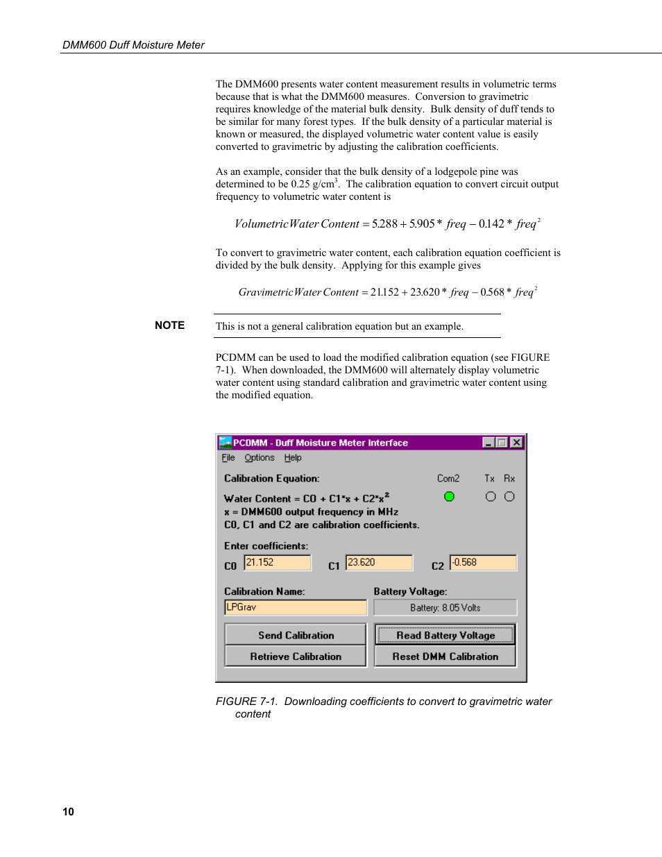 Campbell Scientific DMM600 Duff Moisture Meter User Manual | Page 16 / 26