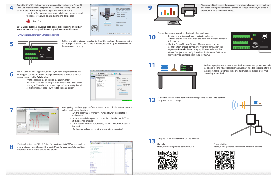 Campbell Scientific Getting Started Quickstart Guide User Manual | Page 2 / 2