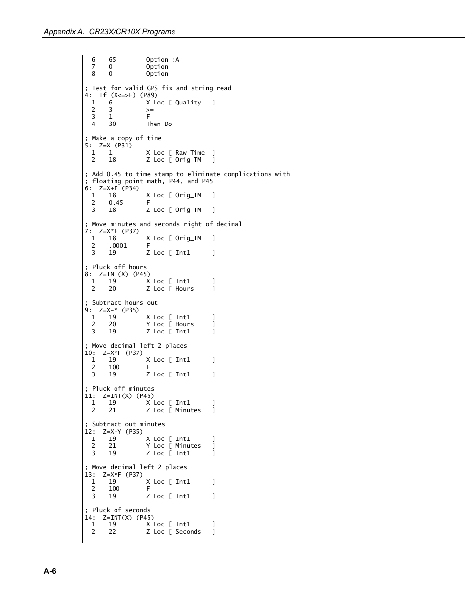 Campbell Scientific GPS16-HVS Garmin GPS Receiver User Manual | Page 20 / 32