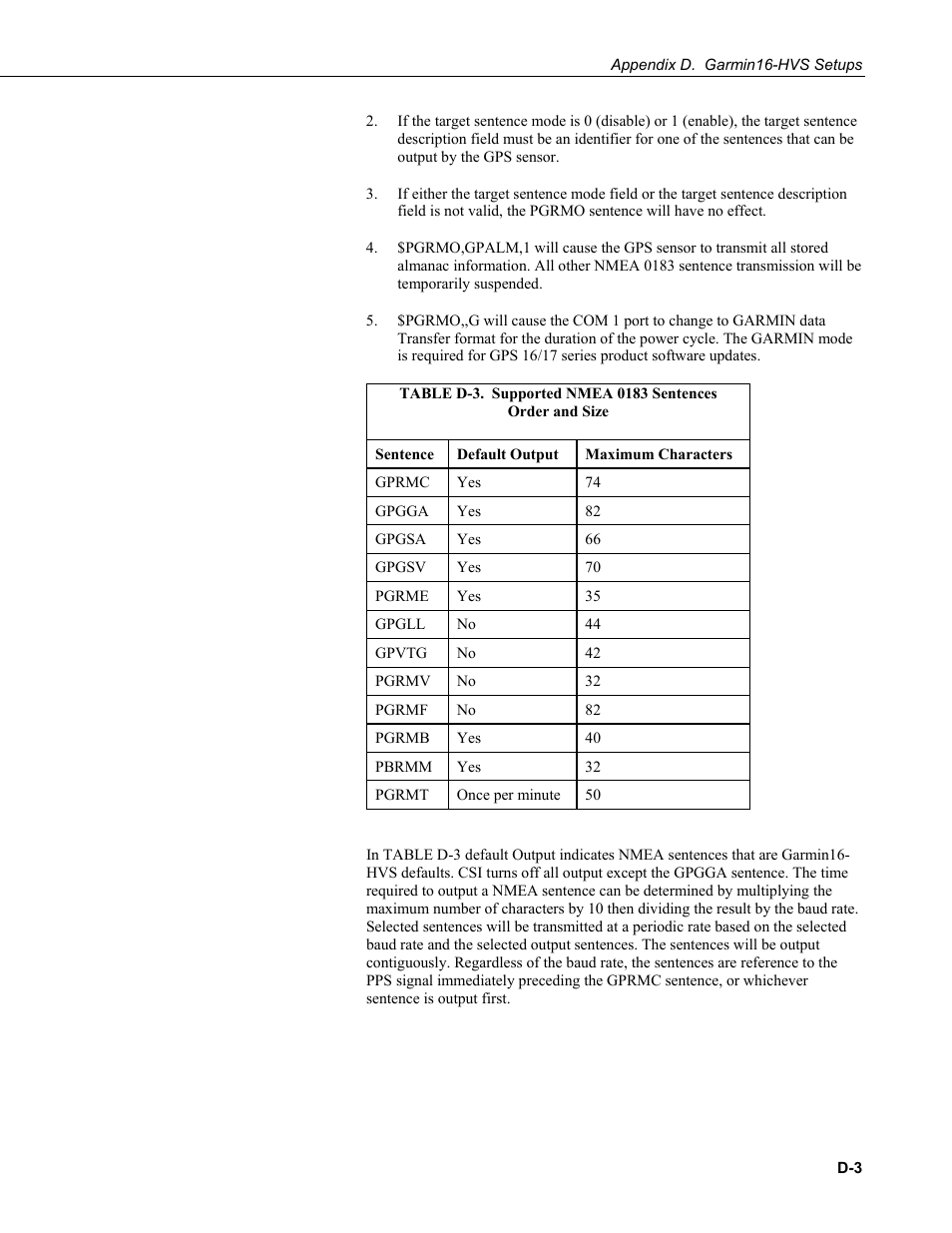 Campbell Scientific GPS16-HVS Garmin GPS Receiver User Manual | Page 29 / 32