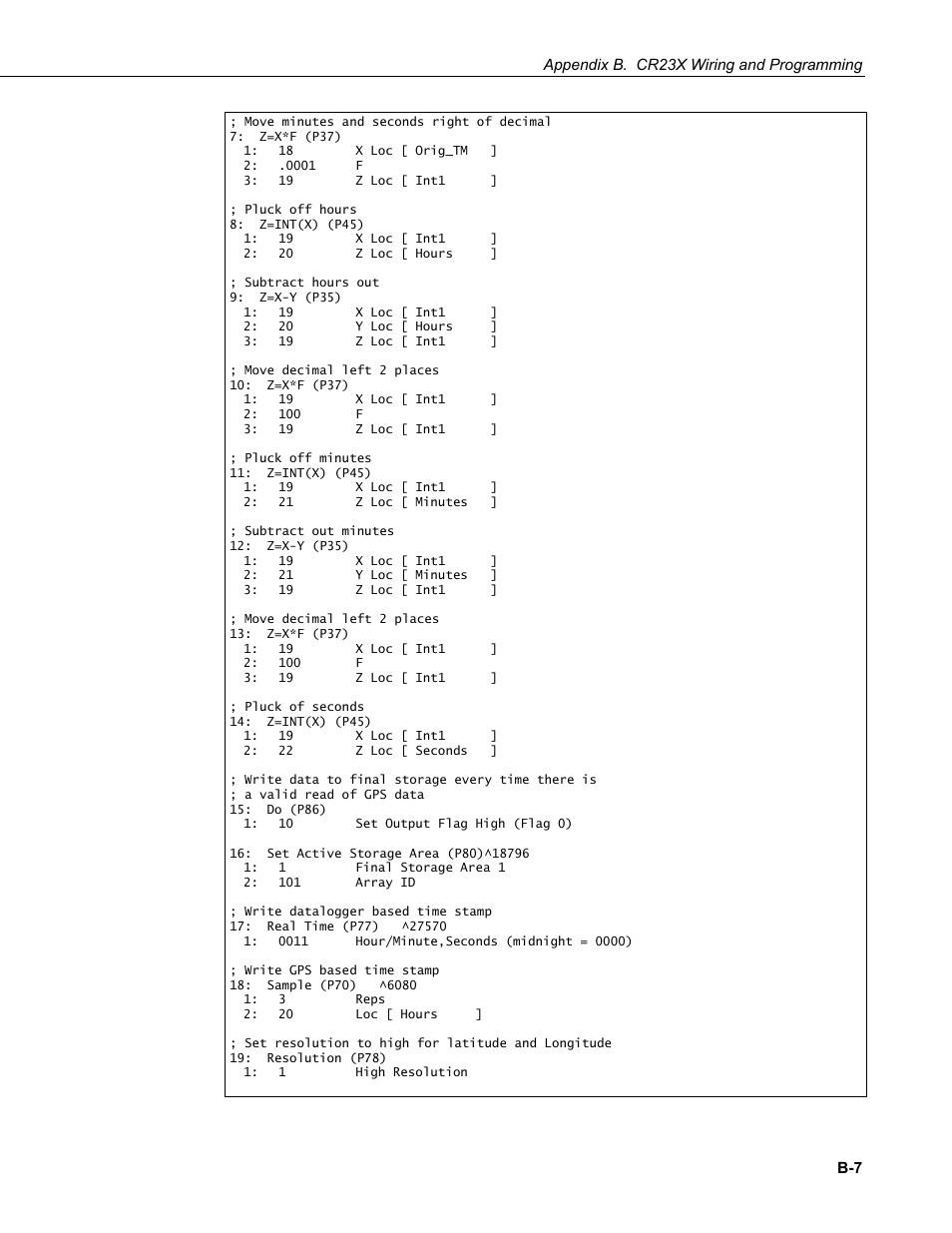Campbell Scientific GPS16X-HVS GPS Receiver User Manual | Page 31 / 38