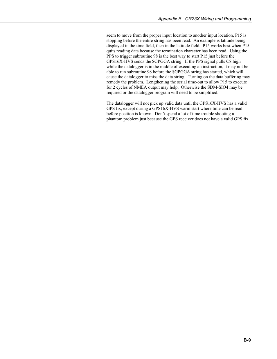 Campbell Scientific GPS16X-HVS GPS Receiver User Manual | Page 33 / 38