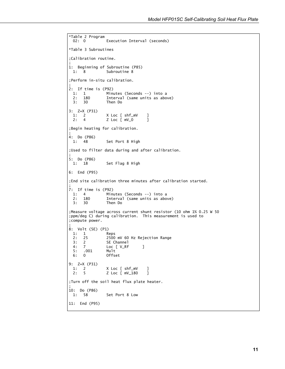 Campbell Scientific HFP01SC Hukseflux Self-Calibrating Soil Heat Flux Plate User Manual | Page 17 / 32