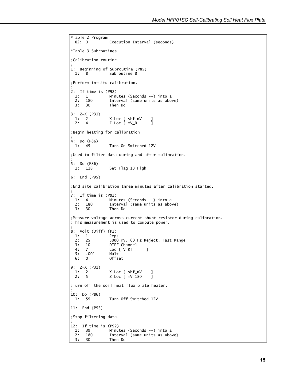 Campbell Scientific HFP01SC Hukseflux Self-Calibrating Soil Heat Flux Plate User Manual | Page 21 / 32
