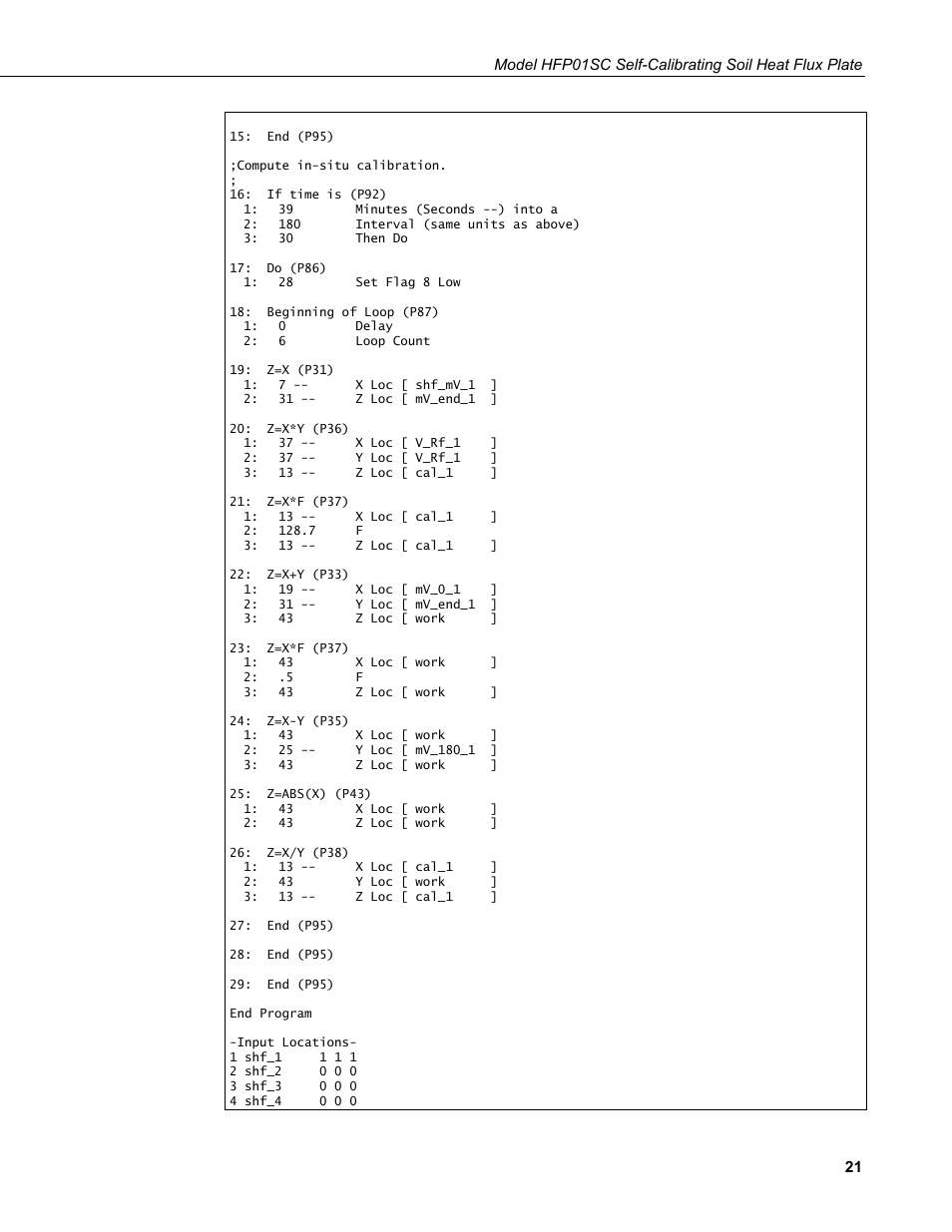 Campbell Scientific HFP01SC Hukseflux Self-Calibrating Soil Heat Flux Plate User Manual | Page 27 / 32