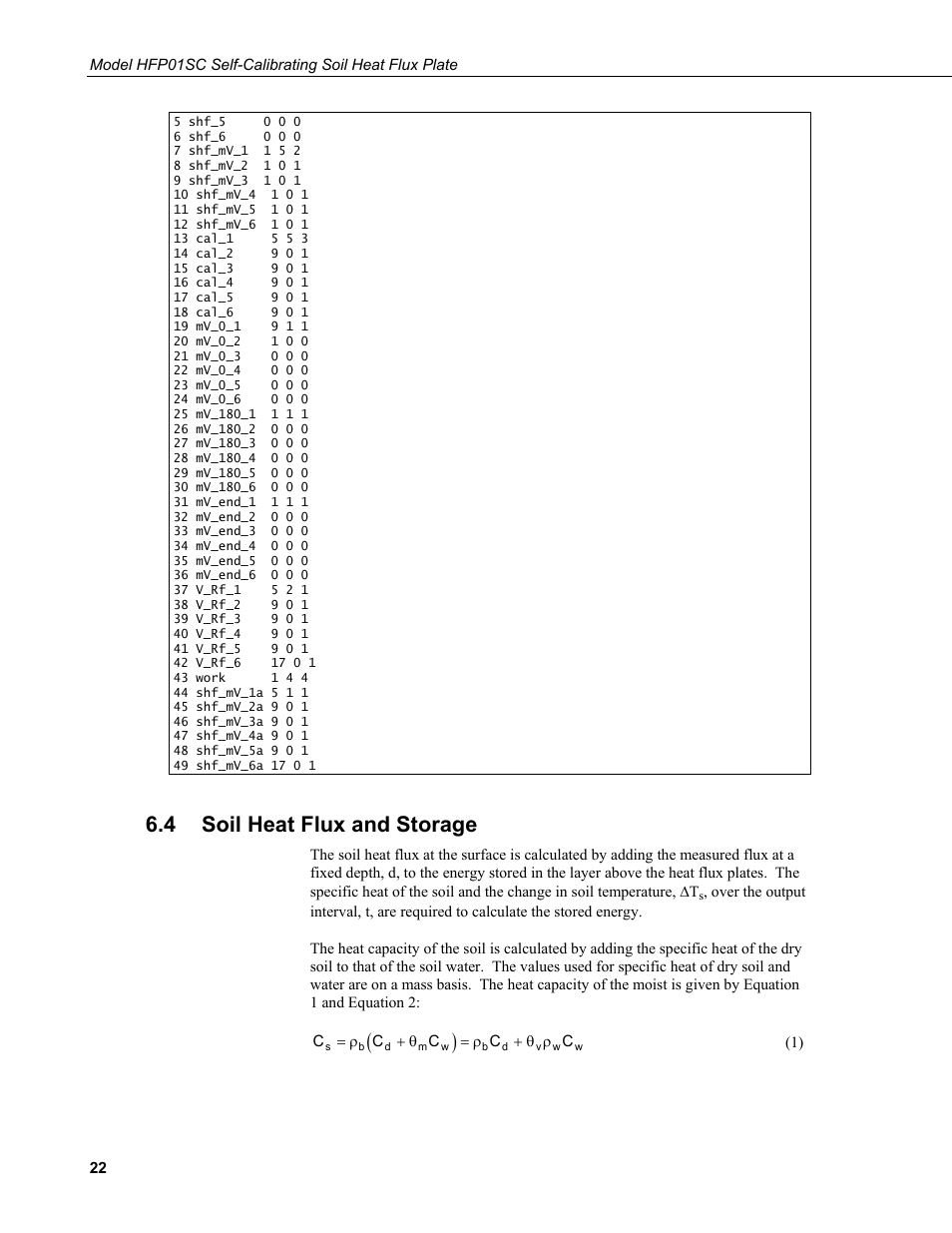 4 soil heat flux and storage, Soil heat flux and storage | Campbell Scientific HFP01SC Hukseflux Self-Calibrating Soil Heat Flux Plate User Manual | Page 28 / 32