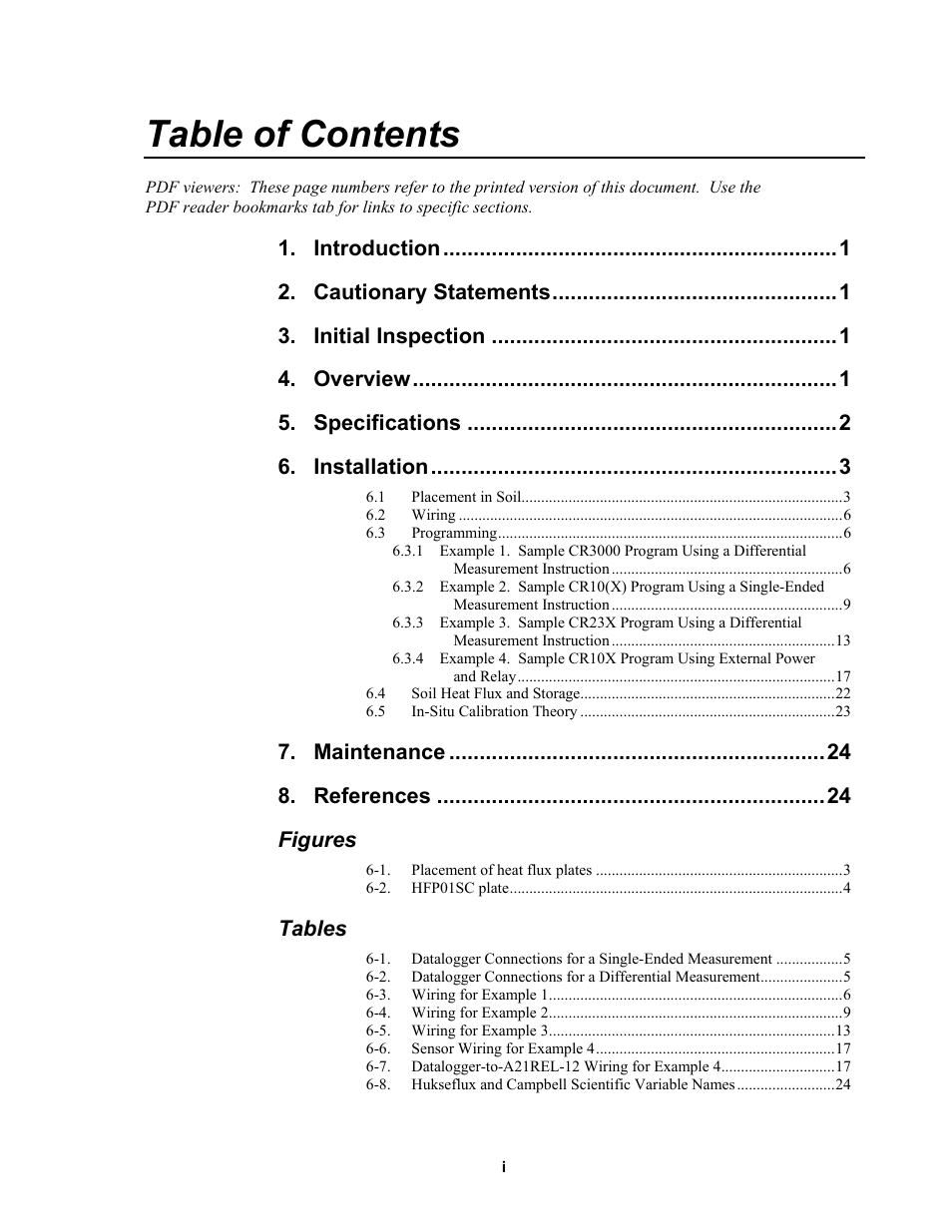 Campbell Scientific HFP01SC Hukseflux Self-Calibrating Soil Heat Flux Plate User Manual | Page 5 / 32