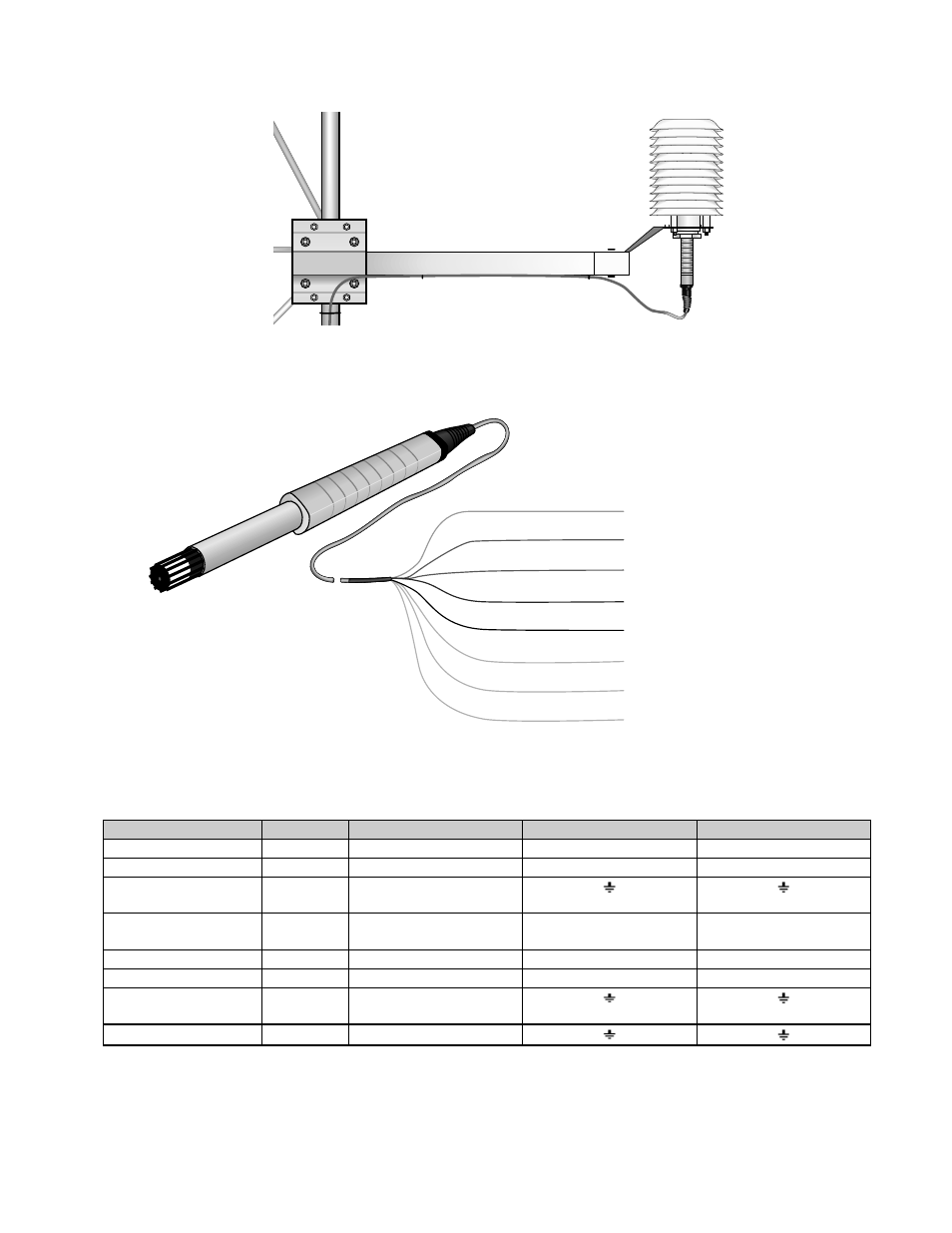 Campbell Scientific HMP35C Temperature and RH Sensor User Manual | Page 5 / 16