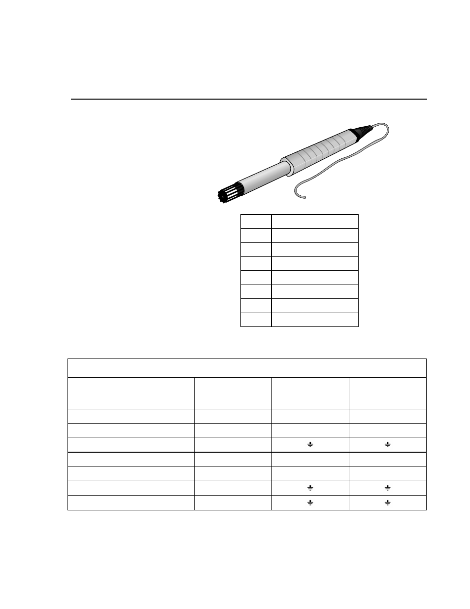 Appendix a. wiring for older hmp45c probes | Campbell Scientific HMP45C Temperature and RH Probe User Manual | Page 21 / 24