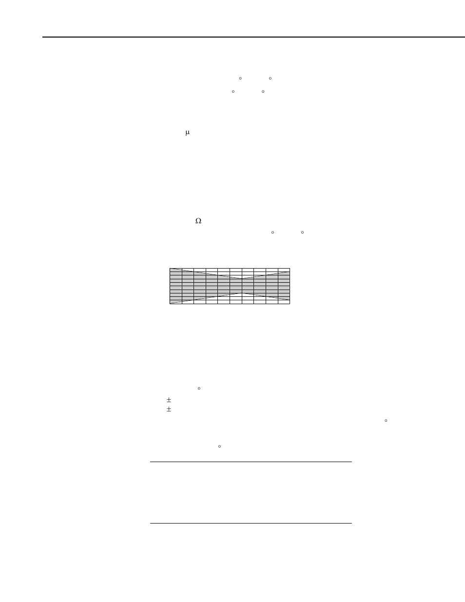 Specifications, 1 temperature sensor, 2 relative humidity sensor | Campbell Scientific HMP45C Temperature and RH Probe User Manual | Page 6 / 24