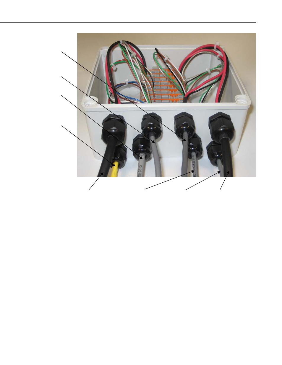 Hub-sdm5, Generic junction box | Campbell Scientific HUB-SDM8 8-Channel Hub for SDM Peripherals & Power Connections User Manual | Page 7 / 10