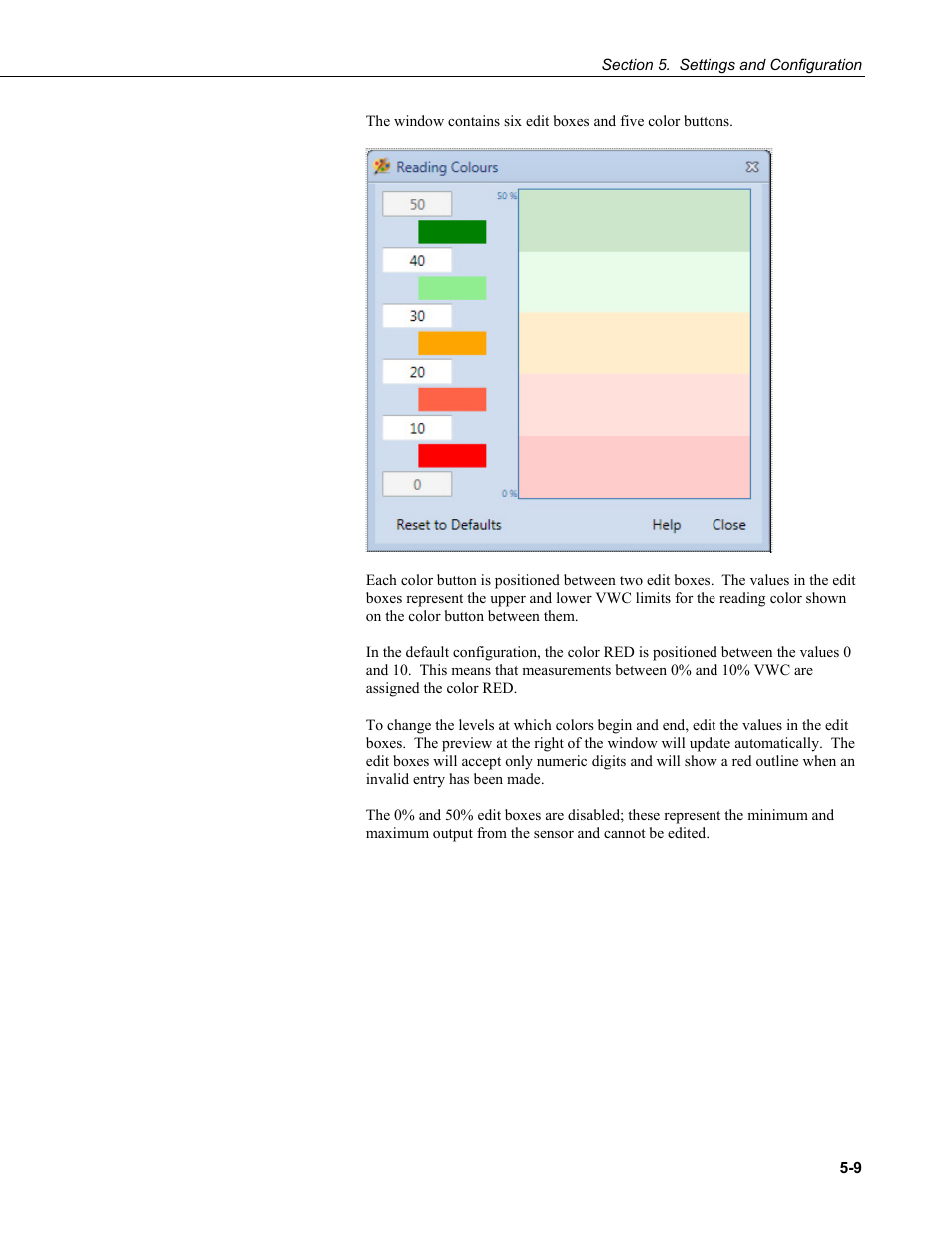 Campbell Scientific HydroSense II Support Software User Guide User Manual | Page 59 / 82