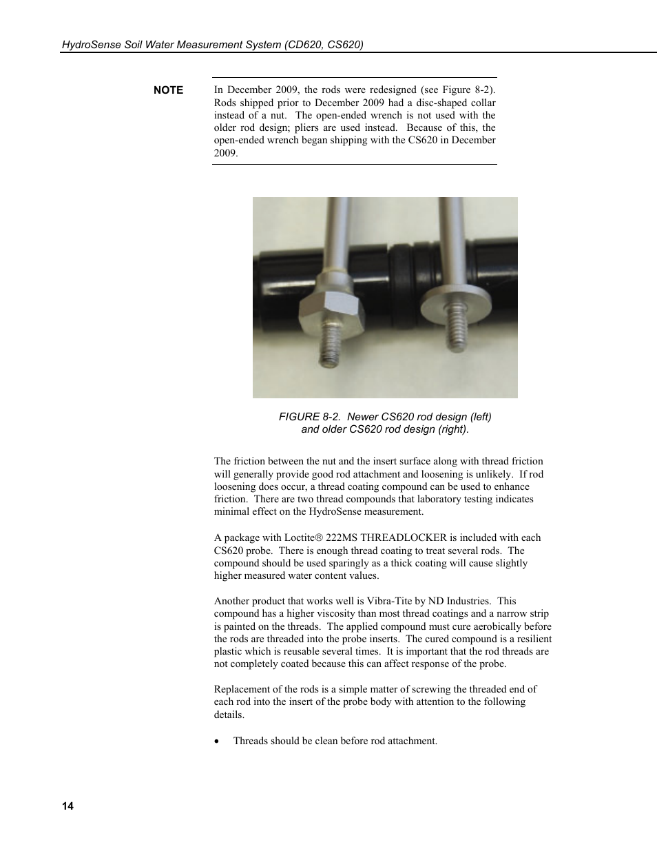 Campbell Scientific HydroSense® Soil Water Content System (CS620, CD620) User Manual | Page 18 / 28