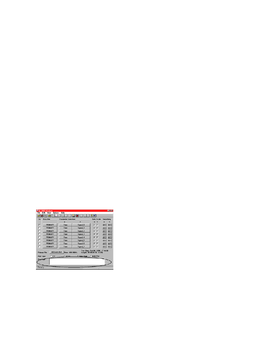 8 "plot title" group | Campbell Scientific ID-2000W Software User Manual | Page 32 / 84