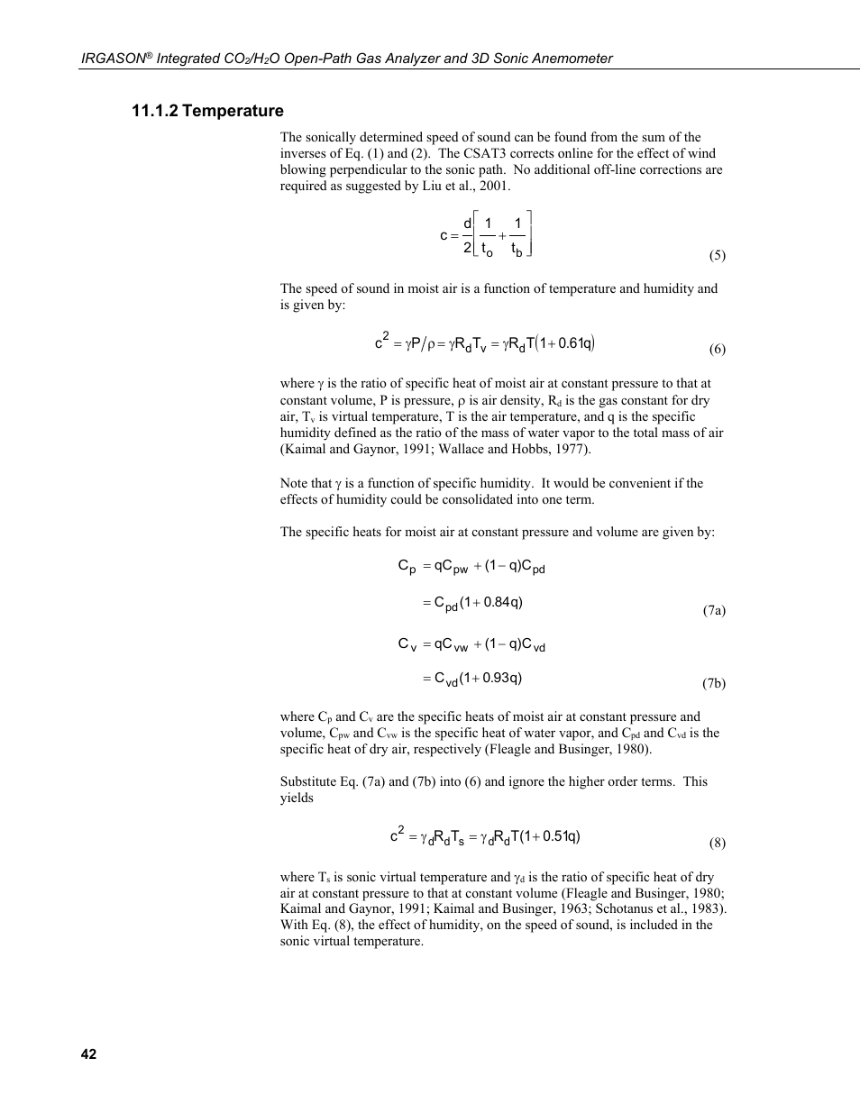 2 temperature, Temperature | Campbell Scientific IRGASON Integrated CO2/H2O Open-Path Gas Analyzer and 3D Sonic Anemometer User Manual | Page 52 / 66