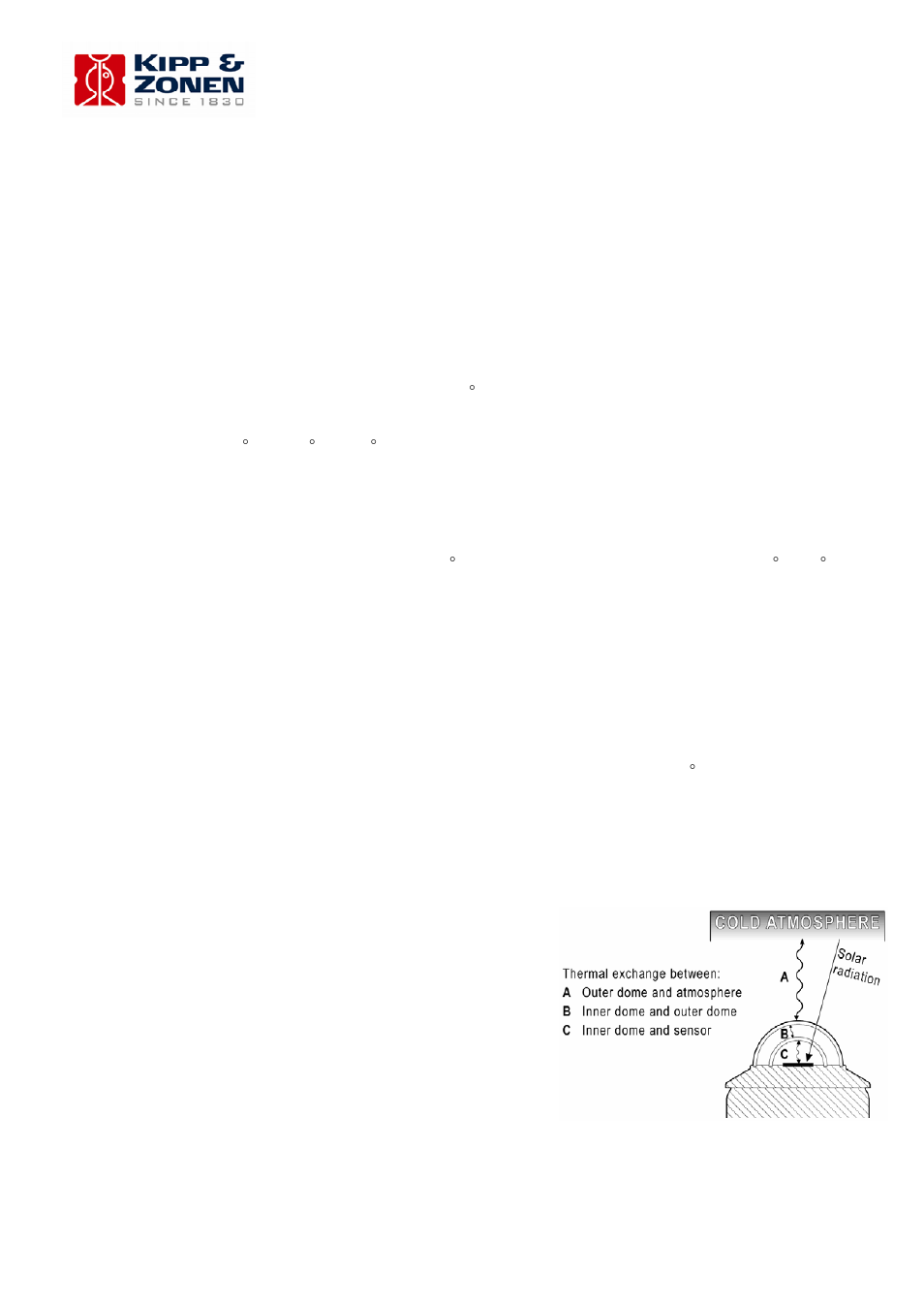 Non-linearity, Temperature dependence, Tilt error | Zero offset a | Campbell Scientific Kipp and Zonen CMP-Series Pyranometers User Manual | Page 18 / 36